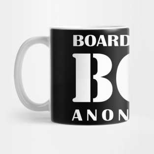 Official Board Gamers Anonymous White 2.0 Mug